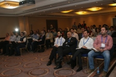 14In the middle Engineer Khattab  Omar  Abuisbae at "Google Convention of Year 2012 , Amman City, Jordan"  Photo.
