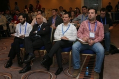 15In the middle Engineer Khattab  Omar  Abuisbae at "Google Convention of Year 2012 , Amman City, Jordan"  Photo.
