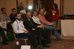 18In the middle Engineer Khattab  Omar  Abuisbae at "Google Convention of Year 2012 , Amman City, Jordan"  Photo.