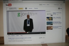 3Engineer Khattab  Omar  Abuisbae at "Google Convention of Year 2012 , Amman City, Jordan"  Photo.
