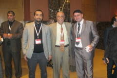 Engineer Khattab Omar Abuisbae in the middle at “Oracle Cloud Convention of Year 2012, Amman City, Jordan.