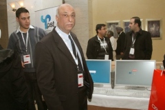 Engineer Khattab  Omar Abuisbae  at  "Oracle Cloud  Convention of Year 2012, Amman City, Jordan.