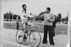 Friday of March 12, 1976, KOC of Kuwait National Sports Day, Road Bicycle Race Championship Engineer Khattab Omar Abuisbae's Photo