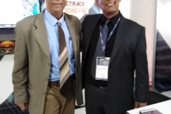 Engineer Khattab Omar Abuisbae & Mr. Agiel Baabud, President  Director of PT Baseline Communicate Corp Photo4
