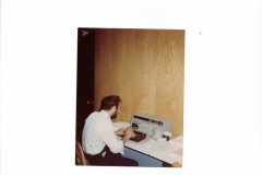 Summer-18-1981-Weatherford-College-Using-IBM-Mainframe-Computer-Punched-Card-Machine-Programming-By-Engineer-Khattab-Omar-Abuisbaes-Photo